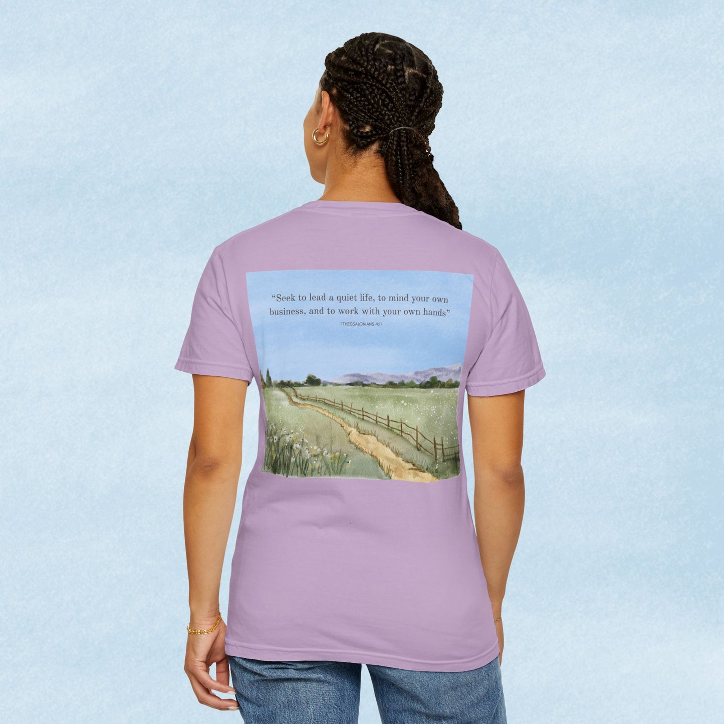 Bible Verse Unisex T-Shirt, 1 Thessalonians 4:11