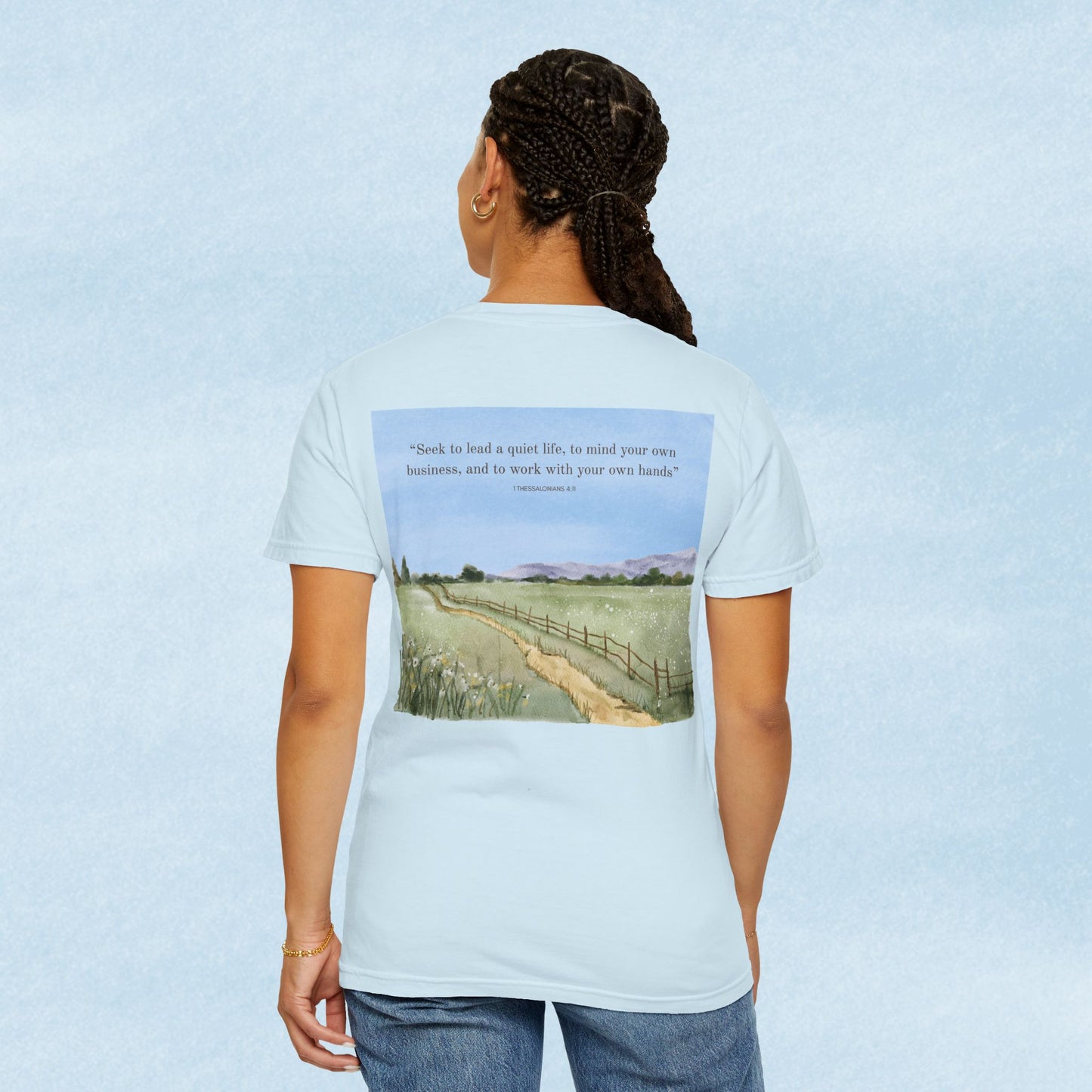 Bible Verse Unisex T-Shirt, 1 Thessalonians 4:11