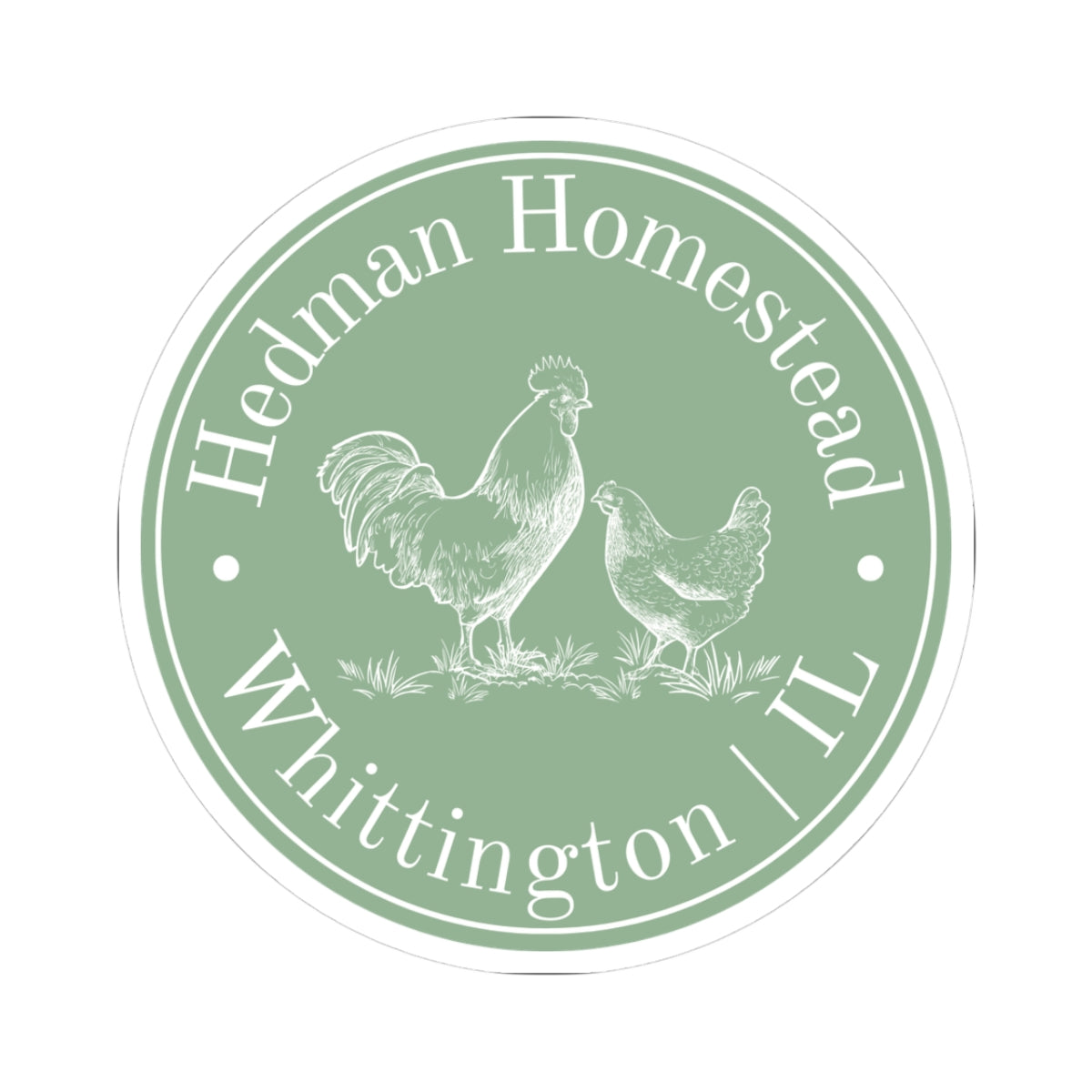Hedman Homestead Sticker