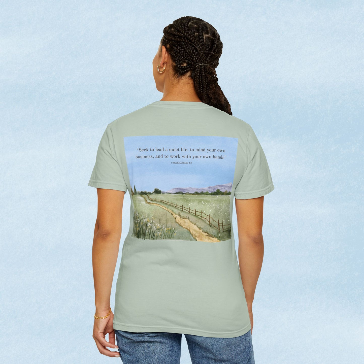 Bible Verse Unisex T-Shirt, 1 Thessalonians 4:11